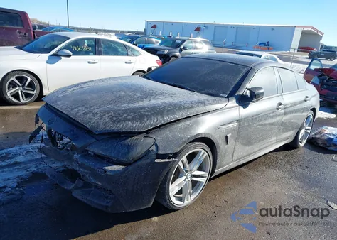 2015 BMW 640I Gran Coupe from USA, damaged, VIN WBA6A0C53FD318207